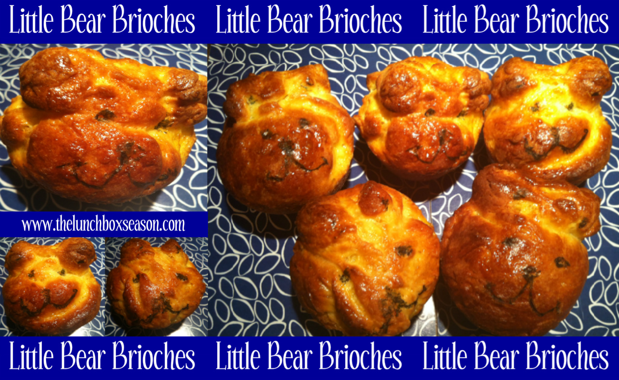 Little Bear Brioches Recipe and DIY from TheLunchboxSeason