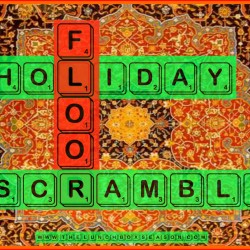 Holiday Floor Scramble from the Lunchbox Season