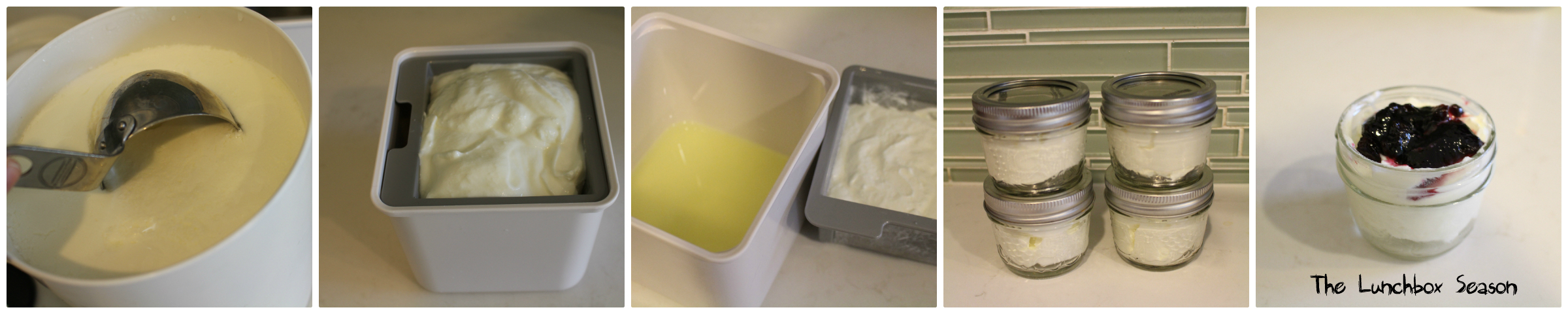 Making the Greek Yogurt